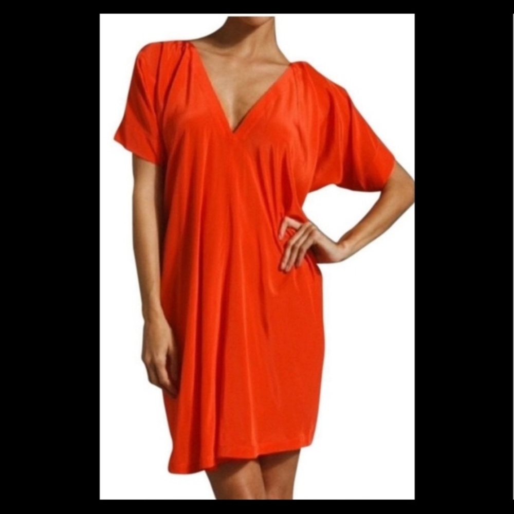 Vince Silk Tunic Dress